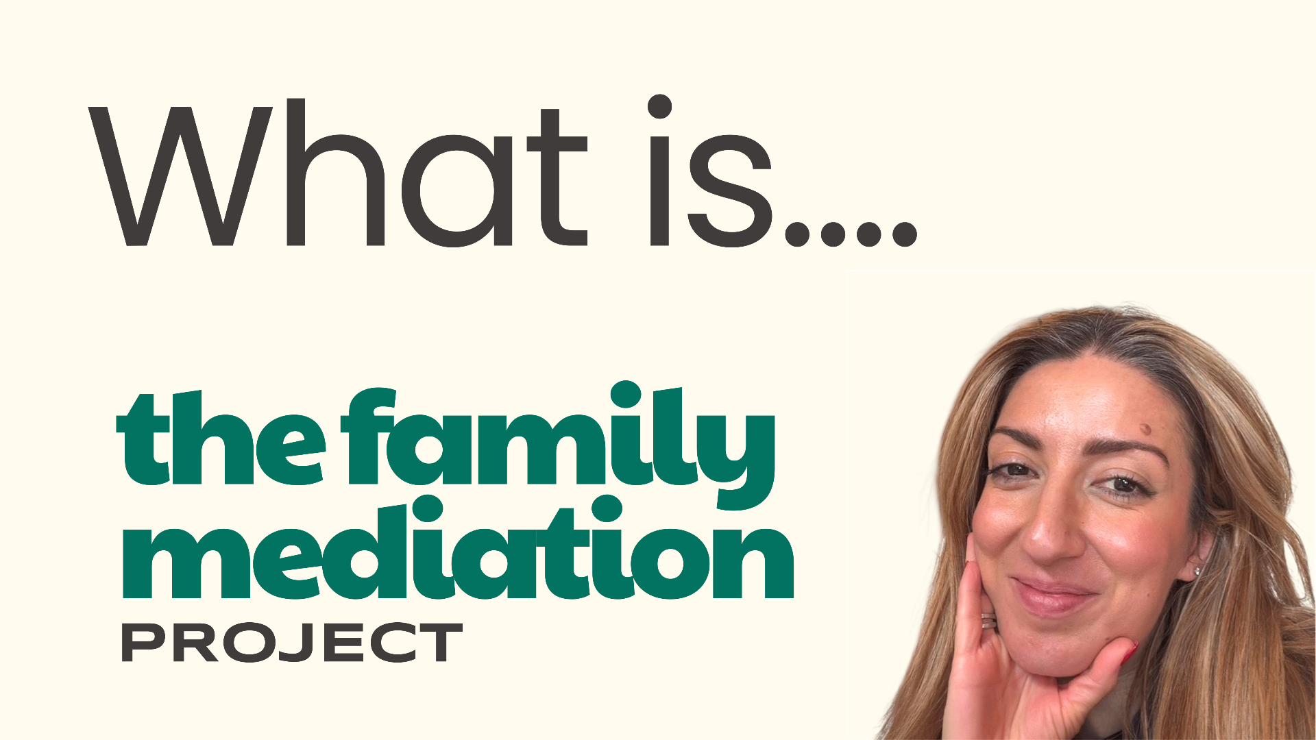 Video thumbnail – What is The Family Mediation Project?